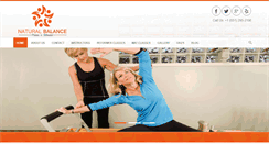 Desktop Screenshot of nbpilates.com